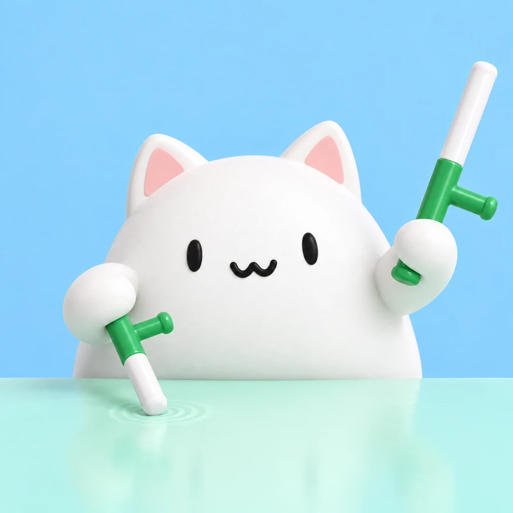 Bongo Cat playing the left stonkbaton